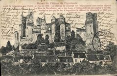 CPA Ruines du Chateau de Pierrefonds