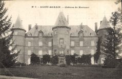 CPA Chateau de Martenet Saint Romain