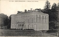 CPA Chateau de la Perrine Saint Christophe