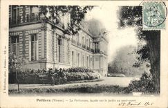 CPA Poitiers La Prefecture facade sur le jardin au nord ouest