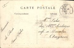 CPA Paris Panorama sur la Prefecture de Police et la Sainte Chapelle