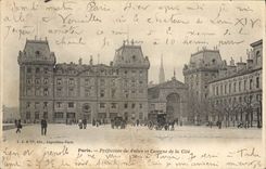 CPA Paris Prefecture de Police et caserne de la Cite
