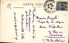 CPA Parthenay La Sous Prefecture 