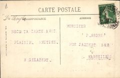 CPA Bateau de guerre Ernest Renan Croiseur de 1ere classe