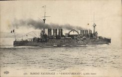 CPA Bateau de guerre Ernest Renan 