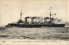 CPA Bateau de guerre D'Entrecasteaux Croiseur Cuirasse