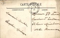 CPA Bateau de guerre Croiseur Cuirasse Edgar Quinet