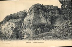 CPA Grotte de Sabinus Langres Grottes 