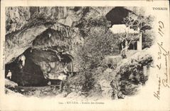 CPA Grotte Grottes Ky Lua Entree des grottes Tonkin Indochine
