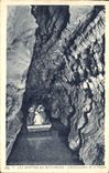 CPA Grotte Grottes de Betharram L'embarcadere de la riviere