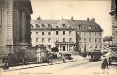 CPA Palais de justice Le Mans Tramway