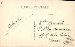 CPA Nantes Peristyle du Palais de justice 