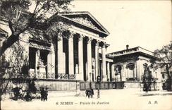 CPA Palais de justice Nimes