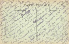 CPA Militaria Noyon Ce qui reste de la Gare