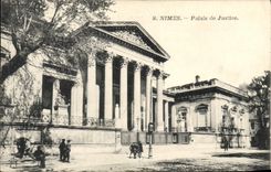 CPA Palais de justice Nimes
