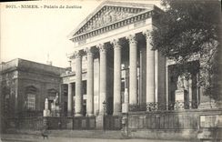 CPA Palais de justice Nimes