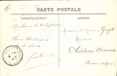 CPA Narbonne La Poste et le Palais de justice 