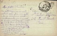 CPA Militaria Reims Place des Marches