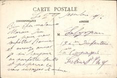 CPA Militaria Pont a Mousson Maison bombardee