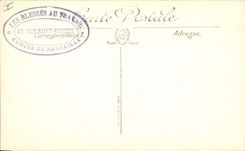 CPA Militaria Albert La basilique apres le bombardement