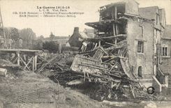 CPA Militaria Ham somme L'offensive franco britannique 