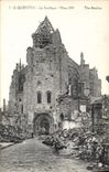 CPA Militaria St Quentin La basilique 