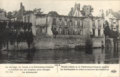 CPA Militaria Le chateau de Conde a la Ferte sous Jouarre 