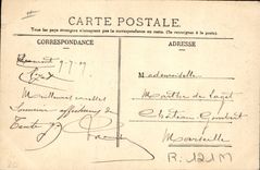 CPA Folklore Costume de Fontanas Environs de Clermont