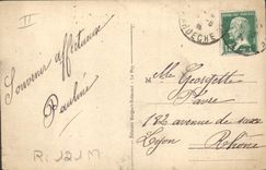 CPA Folklore Une bourree a huit Anciens costumes du Velay