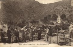 CPA Folklore Une bonne bourree