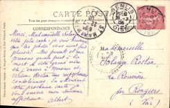 CPA Senlis Ruines du Chateau Henri IV