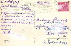 CPA Folklore Auvergne La demande en mariage 