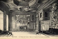 CPA Prefecture Salle de l'ancien Parlement de Bretagne Rennes