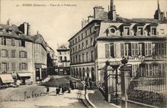 CPA Rodez Place de la Prefecture 