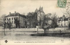 CPA Romorantin Sous Prefecture et Palais de justice