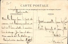 CPA Bateau de Guerre La Flamberge Destroyer d'escadre