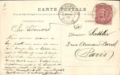 CPA Bateau de Guerre Le Fleurus