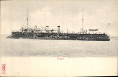 CPA Bateau de Guerre Friant