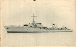 CPA Bateau de Guerre Le Fantasque Contre torpilleur
