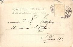 CPA Bateau de Guerre Le Fauconneau Contre torpilleur