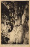 CPA Grotte Grottes Puits de Padirac Grand Dome Stalactites et stalagmites au dessus du Pas du Crocod