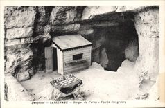 CPA Grotte Grottes Sassenage Gorges de Furon Entree des grottes