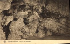 CPA Grotte Grottes de Han La salle des Scarabees