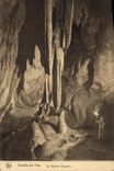 CPA Grotte Grottes de Han La grande draperie