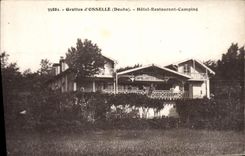 CPA Grotte Grottes d'Osselle Doubs Hotel Restaurant Camping
