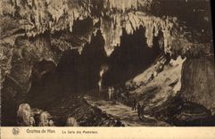CPA Grotte Grottes de Han La salle des Mamelons