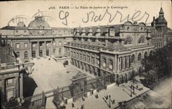 CPA Palais de Justice et la Conciergerie Paris