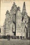 CPA Militaria Senlis Ancienne eglise Saint Pierre Soldats