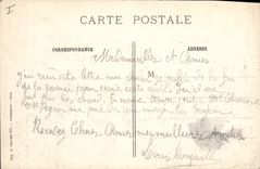 CPA Militaria Arvillers Les ruines de l'eglise