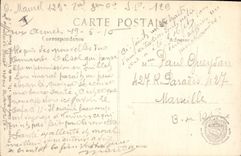 CPA Militaria Nieuport La gare a resiste en partie au bombardement